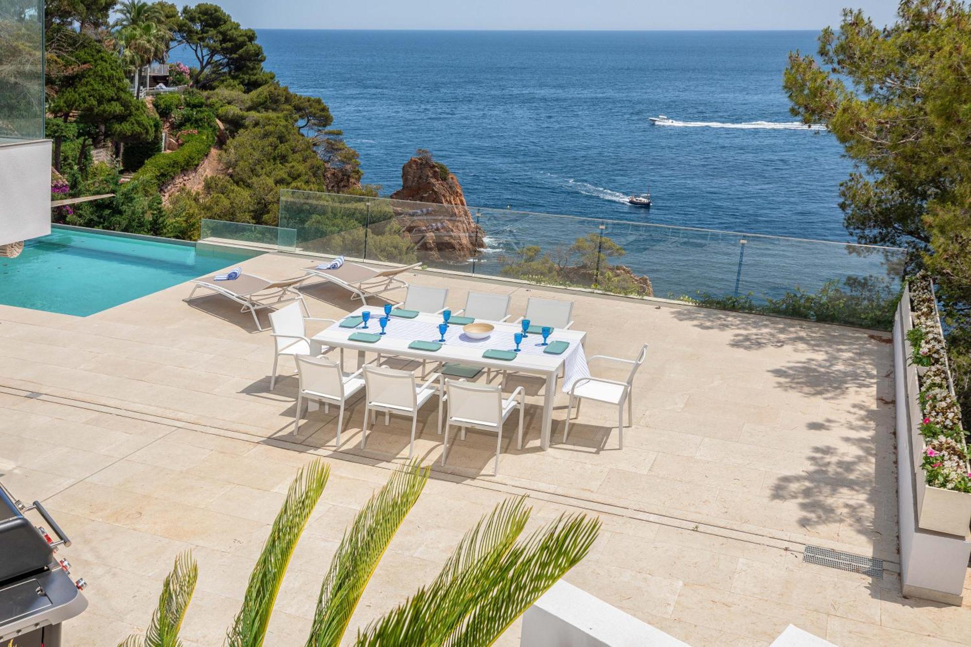Villa Illa Blanca Tamariu Buitenkant foto